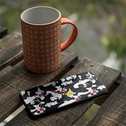 Looney Tunes Sylvester and Tweety Super Sized Google Pixel 3a XL Skin